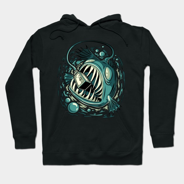 Lantern Fish Hoodie by StephenHartman